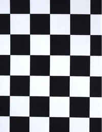 High density stretch fabric with elastic corners provides a perfect wrinkle free fitting as the  Singlecover  - Black & White, Polyster, Multipack 1,  Single Seater